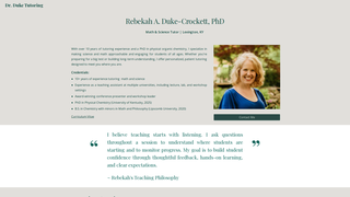 Thumbnail of drduketutoring.com