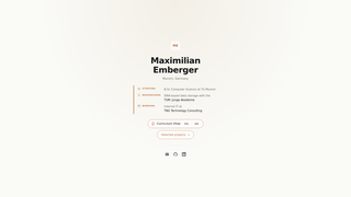 Screenshot of max-emberger.dev
