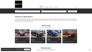 Thumbnail of slademotors.com