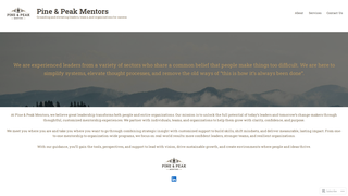 Thumbnail of pineandpeakmentors.com