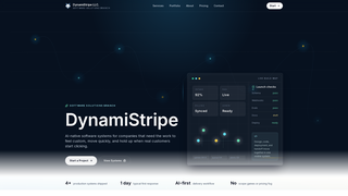 Screenshot of dynamistripe.com