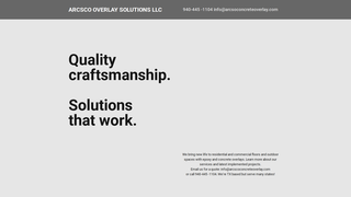 Thumbnail of arcscoconcreteoverlay.com