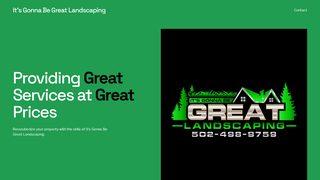 Thumbnail of itsgreatlandscaping.com