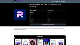 Thumbnail of photoroomapk.com