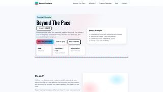 Thumbnail of beyondthepace.com
