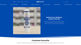 Thumbnail of gopuritygoods.com