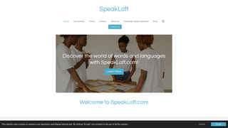 Thumbnail of speakloft.com