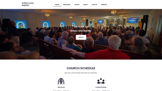 Thumbnail of indianlandbaptist.org
