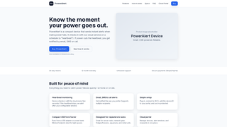 Thumbnail of poweralert.net