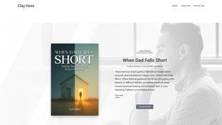 Thumbnail of clayhessauthor.com