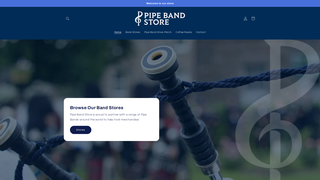 Thumbnail of pipebandstore.com