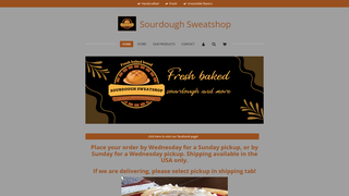 Thumbnail of sourdoughsweatshop.com