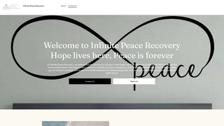 Thumbnail of infinitepeacerecovery.com