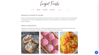 Thumbnail of comfortfeasts.com