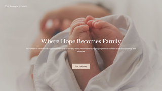 Thumbnail of thesurrogacyfamily.com