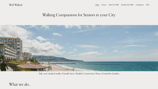Thumbnail of wellwalked.com