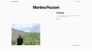 Thumbnail of martinapozzoni.com