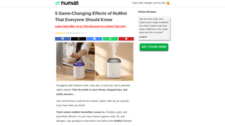 Thumbnail of hu-mist.com