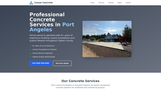 Thumbnail of cowanconcrete.net