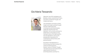 Thumbnail of giomariatessarolo.com