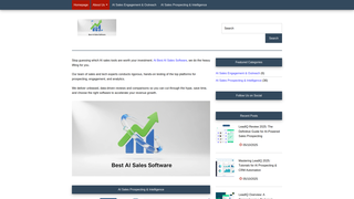 Thumbnail of bestaisalessoftware.com
