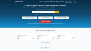 Thumbnail of scamtrustor.com