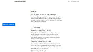 Thumbnail of localservicespotlight.com
