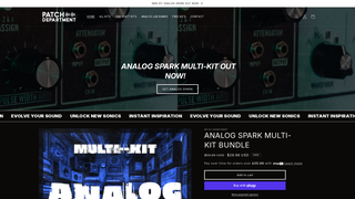 Thumbnail of patchdepartmentsound.com