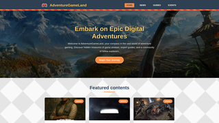 Thumbnail of adventuregameland.com