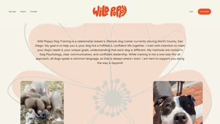 Thumbnail of wildpoppydogtraining.com