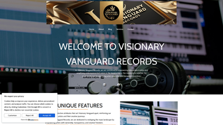 Thumbnail of visionaryvanguardrecords.com
