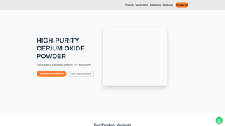 Thumbnail of ceriumoxidepowder.com