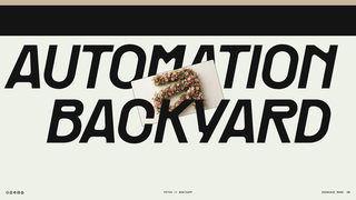 Screenshot of theautomationbackyard.com