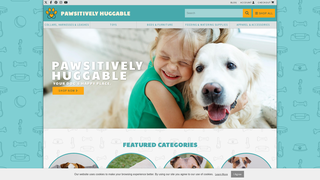 Thumbnail of pawsitivelyhuggable.com