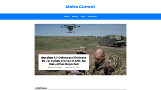 Thumbnail of metrocurrent.com