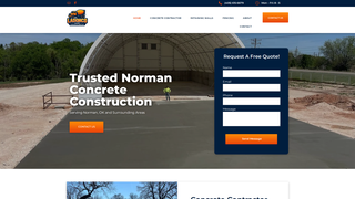 Thumbnail of concretecontractornormanok.com