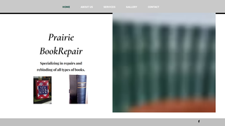 Thumbnail of prairiebookrepair.net