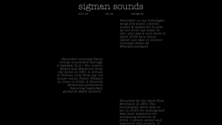 Thumbnail of sigmansounds.com