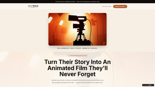 Screenshot of storyframestudios.com