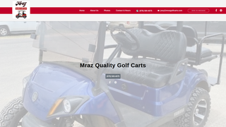 Thumbnail of mrazqualitygolfcarts.com