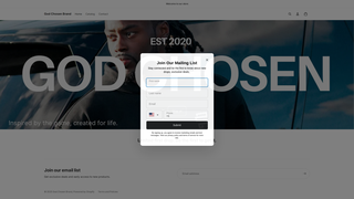 Thumbnail of godchosenbrand.com
