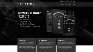 Thumbnail of thebiomanix.com