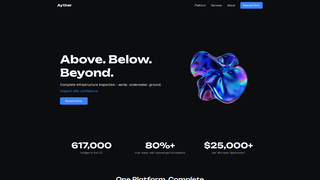 Screenshot of getayther.com