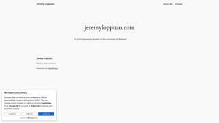 Thumbnail of jeremyloppnau.com