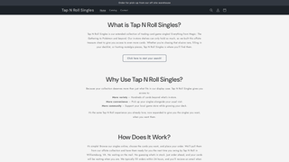 Thumbnail of tapnrollsingles.com