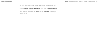Thumbnail of chihyuehhuang.com