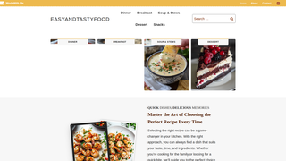 Thumbnail of easyandtastyfood.com