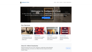Thumbnail of saisparsh.com