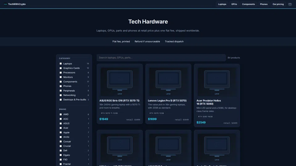 Site preview