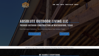 Thumbnail of absoluteoutdoorlivingllc.com